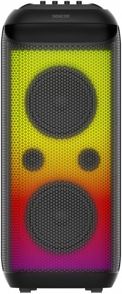 Sencor Głośnik imprezowy Partycon BOOST Moc 250W, IPX4, TWS, LED, MIC