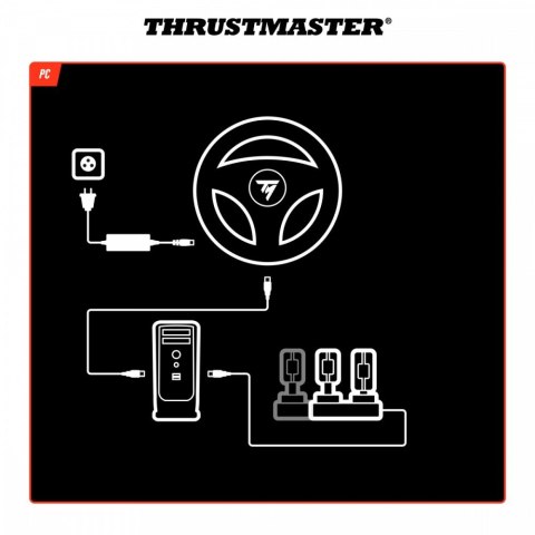 Thrustmaster Podstawa kierownicy T818 Servo Base Black Edition