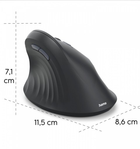 Hama Mysz ergonomiczna bezprzewodowa EWM-500
