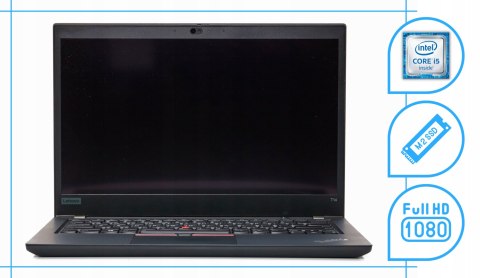 Lenovo Thinkpad T14 Intel Core i5 16GB DDR4 256GB SSD Windows 11 Pro 14"