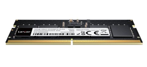 Lexar Pamięć do laptopa DDR5 SODIMM 8GB(1* 8GB)/4800 CL40