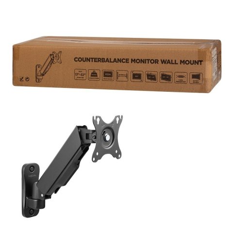 LogiLink Uchwyt ścienny do monitora, 17-32 cale max 9kg