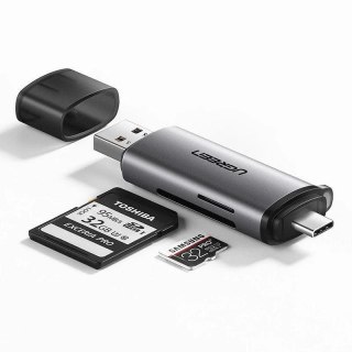 Ugreen Czytnik kart USB 3.0 + USB-C SD I microSD