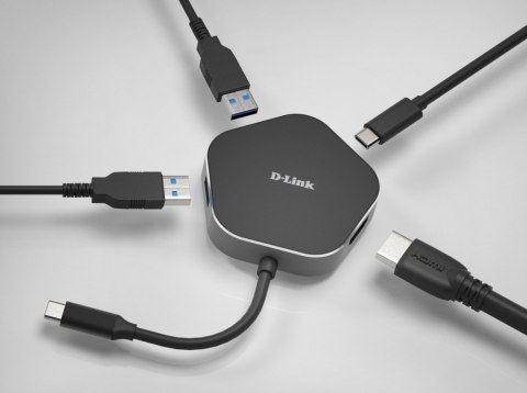 D-Link D-Link DUB-M420 HUB USB-C USB 3.0 HDMI