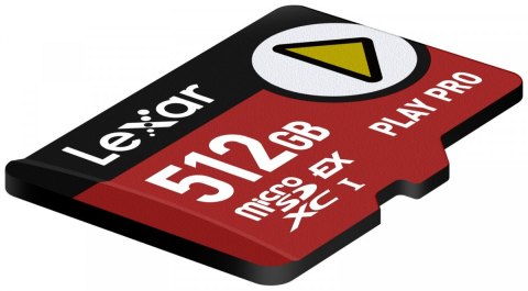 Lexar Karta pamięci microSDHX PLAY PRO 512GB EXPRESS 7.1 900MB/s