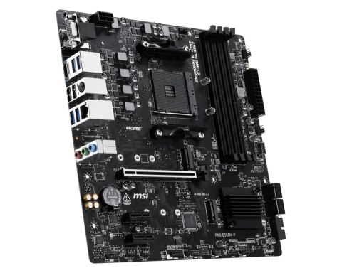 MSI Płyta główna PRO B550M-P AM4 4DDR4 mATX